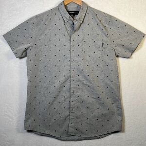 Molokai surf co. Short sleeve casual button down shirt- Men Large‎